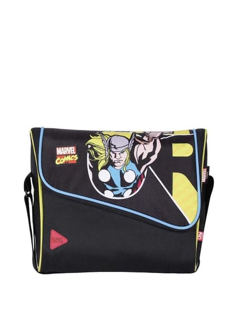 Marvel Comics Thor Black Printed Medium Messenger Bag