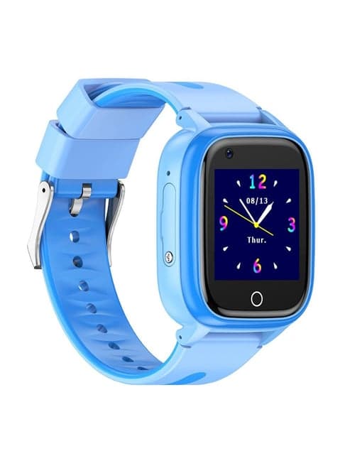 Turet Cotton Candy Kids Smartwatch 4G with GPS Tracking & Long Battery (Blue)