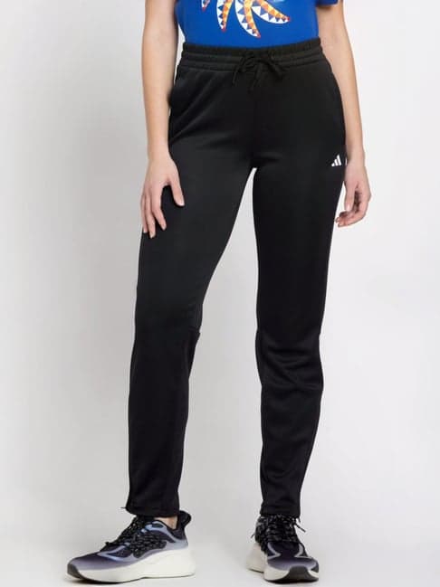 adidas Black Track Pants - Athletic Sportswear for Training and Casual Wear