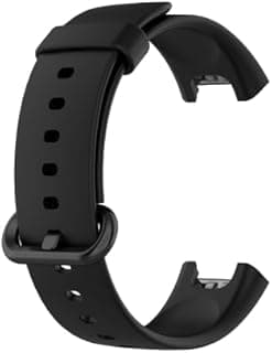 EDNITA Redmi Watch 2 Lite & Redmi GPS Smart Watch Band Strap - Black - Pack of 1