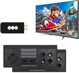 Retro Game Console with 628 Classic Games - Wireless Controller & HDMI 4K