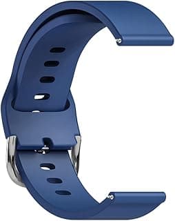 Silicone 22mm Replacement Watch Band for Fire-Boltt, Boat, Noise, Amazfit & Others