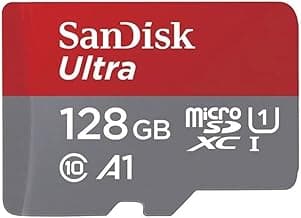 SanDisk Ultra 128GB microSDXC UHS-I Memory Card for Smartphones