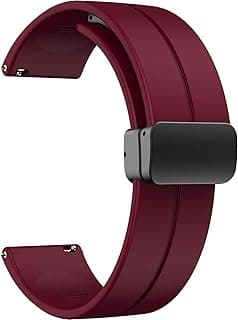 22mm Silicone Smartwatch Strap - Combo Pack Compatible with Various Smartwatches