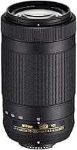 Nikon AF-P DX NIKKOR 70-300mm f/4.5-6.3G ED VR Lens (Black)