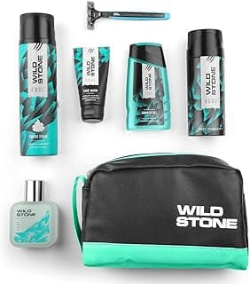 Wild Stone Edge Grooming Kit - Complete Men's Shaving & Personal Care Set