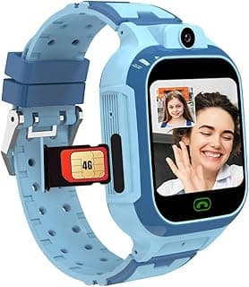 sekyo Carepal Pro Smart Watch for Kids - Video Calling, GPS, 4G/5G Sim - Blue