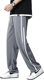 Men's Grey Track Pants - Comfortable & Stylish Sportswear (TP-34-35)