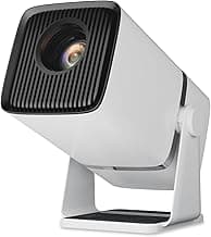 WZATCO Yuva Go Plus - 1080P Smart Home Projector, 4K Ultra HD, Rotatable, Android