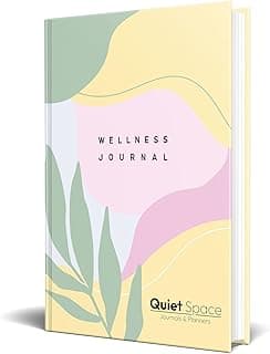 Wellness Journal by Quiet Space: 3-Month Undated A5 Hardbound Journal