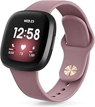 Tobfit Silicone Band for Fitbit Versa 3/4 & Sense Fitness Tracker - Sport Strap