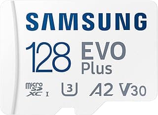 SAMSUNG EVO Plus 128GB Micro SDXC Memory Card - Fast Storage for Devices