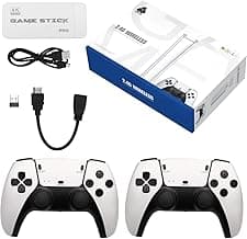 Gagon Traders Wireless Retro Gaming Console with 24000+ Games & 2 Controllers