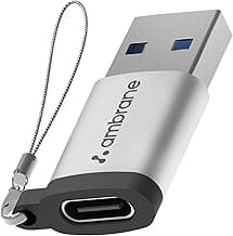 AMBRANE USB Type C Female to USB Male OTG Adapter - High-Speed Data Transfer
