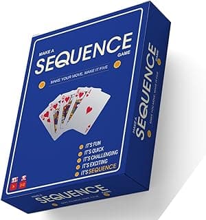 Kids Mandi Make a Sequence Game | Card-Based Strategy Game for Family