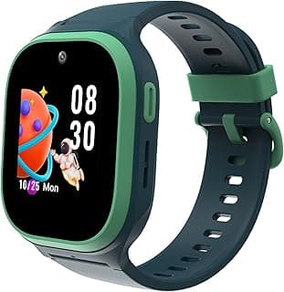 Noise Scout Kids Smartwatch: GPS, 4G Calling, Parental Control (Ninja Green)