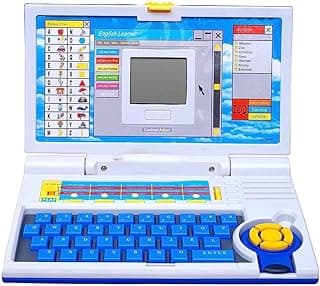 Educational Laptop Computer Toy for Kids - 20 Activities: Letters, Words, Games