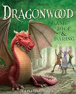 Awestuffs Dragonwood Family Board Game for Adults and Kids - 2-8 Players