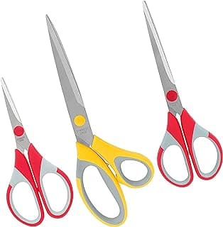 ABOUT SPACE Multipurpose Scissors Set - 3 Stainless Steel Scissors