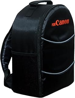 ALFASIYA Waterproof DSLR Backpack Camera Bag for Canon - Lens Accessories Carry Case