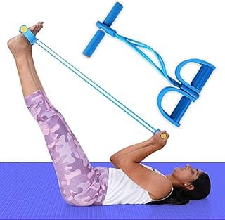 LittleLoot Yoga Pedal Puller Resistance Band - Home Gym Exercise Equipment