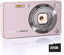 Focusify Digital Camera 4K 56MP Autofocus 20X Zoom Video Camera