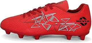 NIVIA Carbonite 7.0 Crest Football Stud - 3D Embossed Synthetic Leather Cleats