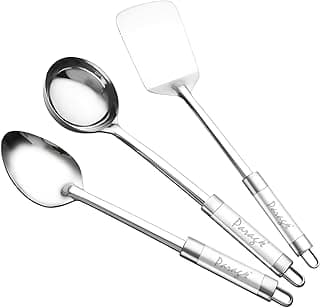 Parage 3 Piece Stainless Steel Kitchen Utensil Set - Cooking & Serving Tools