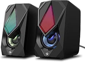 ZEBRONICS Zeb-Warrior II 10W 2.0 Multimedia Speaker with RGB Lights