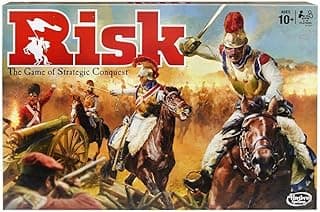 Hasbro Risk Board Game: Strategy Game for 2-5 Players, Ages 10+