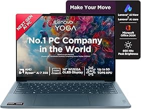 Lenovo Yoga Slim 7 AI Laptop - Ryzen AI 7, 32GB RAM, 1TB SSD, 14" OLED