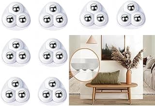 Gadget Deals 8-Pack 360 Degree Caster Wheels - Appliance & Furniture Sliders