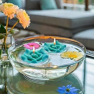 Iris Homefragrances Floater Candle Pack of 8 - 20g Each (Cool Blue)