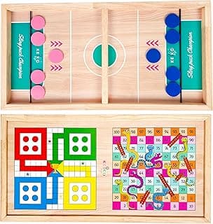Keiko Toys 3-in-1 Board Game: Fastest Finger First, Ludo, Snake & Ladder