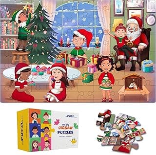 The Puzzl Co - Set of 2 Festive Theme Jigsaw Puzzles for Kids