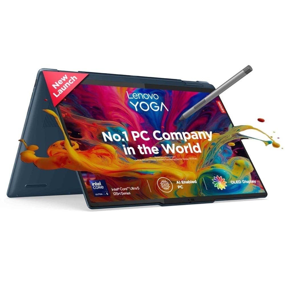 Lenovo Yoga 7 Touchscreen AI Laptop - Intel Core Ultra 5, OLED Display